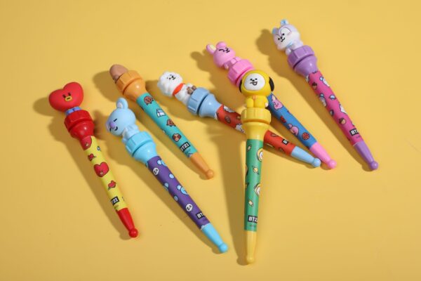 BT21 Collection Rotating Ballpoint Pen (7 Assorted Models) PDQ
