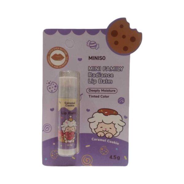 MINI FAMILY Radiance Lip Balm 4.5G(Caramel Cookie)
